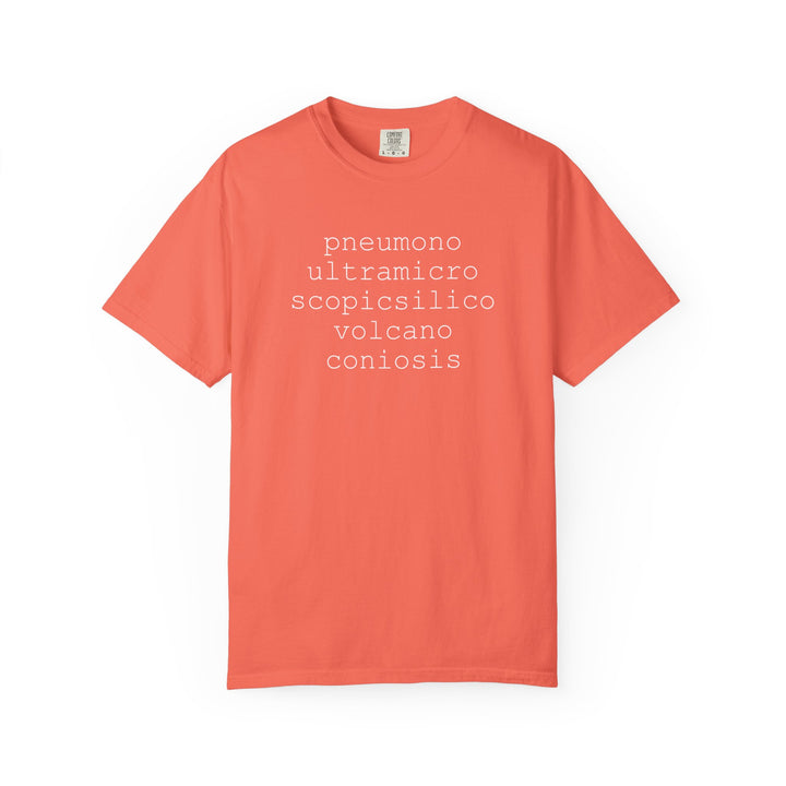 Pneumonoultramicroscopicsilicovolcanoconiosis