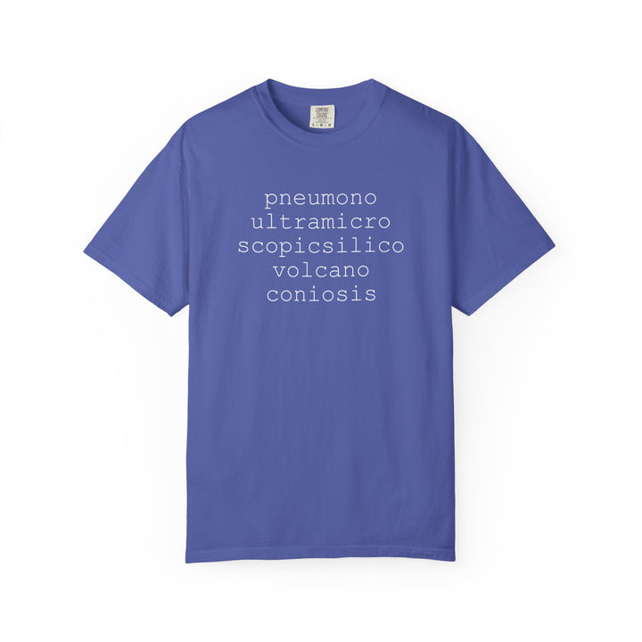 Pneumonoultramicroscopicsilicovolcanoconiosis