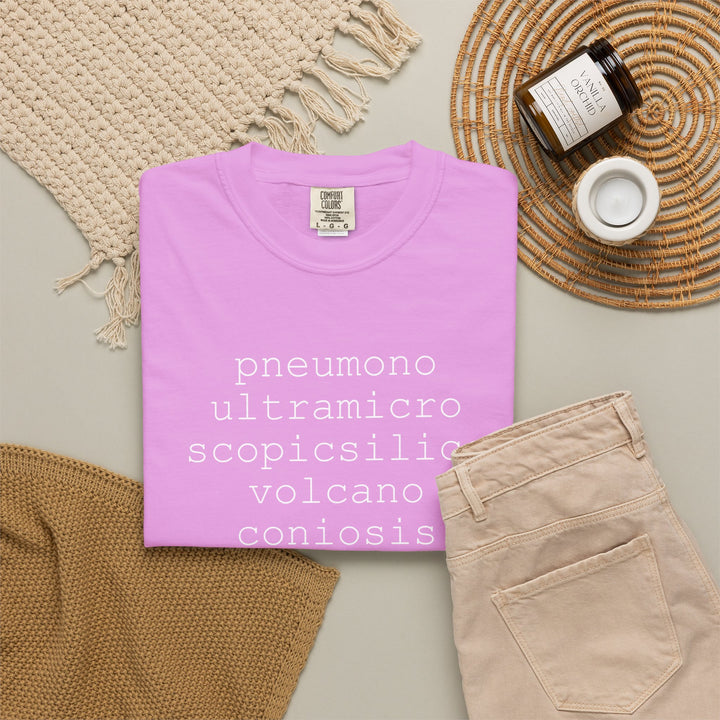Pneumonoultramicroscopicsilicovolcanoconiosis