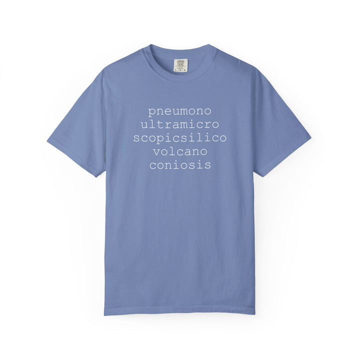 Pneumonoultramicroscopicsilicovolcanoconiosis
