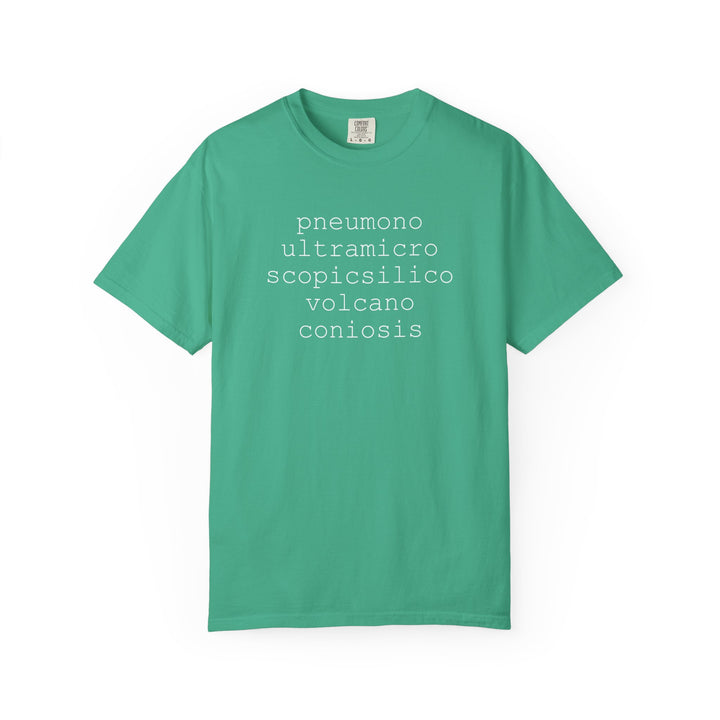 Pneumonoultramicroscopicsilicovolcanoconiosis