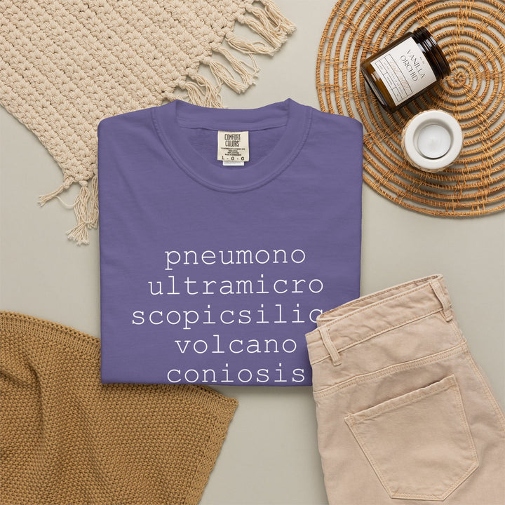 Pneumonoultramicroscopicsilicovolcanoconiosis