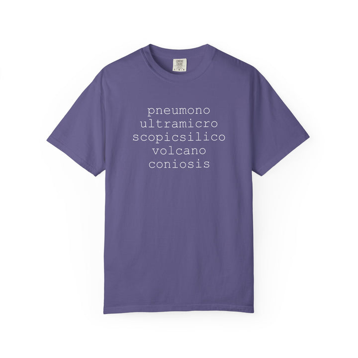Pneumonoultramicroscopicsilicovolcanoconiosis