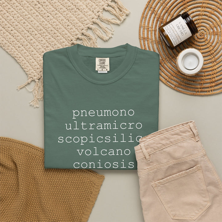 Pneumonoultramicroscopicsilicovolcanoconiosis