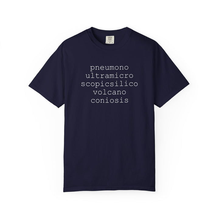 Pneumonoultramicroscopicsilicovolcanoconiosis
