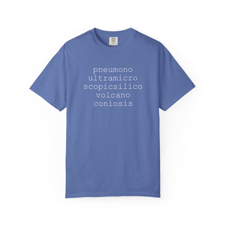 Pneumonoultramicroscopicsilicovolcanoconiosis