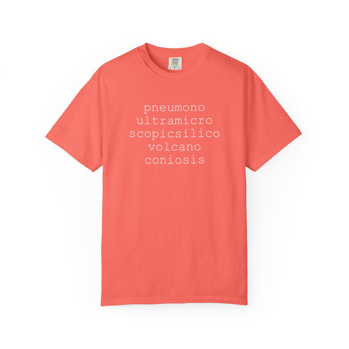 Pneumonoultramicroscopicsilicovolcanoconiosis