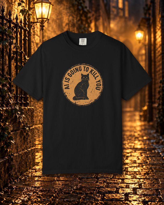 Black Cat Path stylized product photograph
