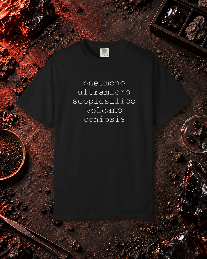 Pneumonoultramicroscopicsilicovolcanoconiosis